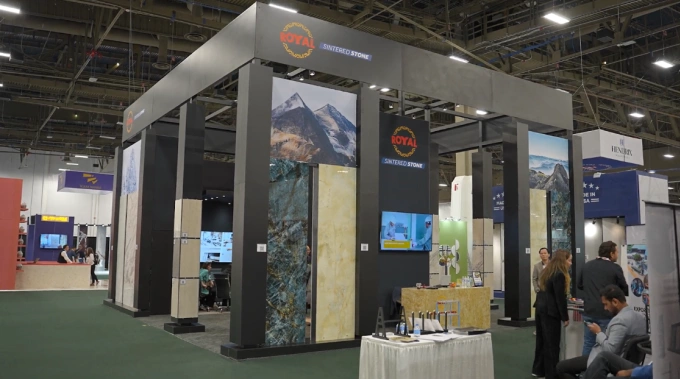 Royal giới thiệu loạt sản phẩm tại triển lãm Coverings 2026